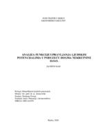 Analiza funkcije upravljanja ljudskim potencijalima u poduzeću Dogma nekretnine d.o.o.