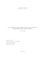 Statistička analiza prijevoza putnika i vozila u Jadroliniji od 1998. do 2018. godine