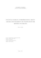 Financial stability, entreprenurial ability and self-sustainability of GNK Dinamo in the Republic of Croatia