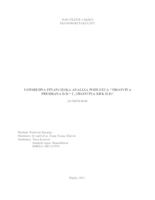 Usporedna financijska analiza poduzeća "Trgovina Prehrana d.d." i "Trgovina Krk d.d."