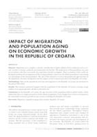 Impact of migration and population aging on economic growth in the Republic of Croatia