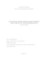 Analysis of economic growth and development indicators in Italy for the period 2014-2019