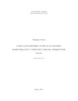 Utjecaj pandemije COVID-19 na internu komunikaciju u poduzeću Dogma nekretnine d.o.o.