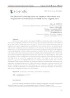 The Effect of Leadership Styles on Employee Motivation and Organizational Performance in Public Sector Organizations