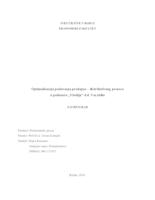 Optimalizacija poslovanja prodajno-distributivnog procesa u poduzeću "Vindija" d.d. Varaždin