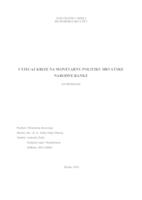 Utjecaj krize na monetarnu politiku Hrvatske narodne banke