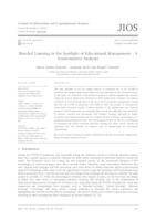 Blended Learning in the Spotlight of Educational Management -A Scientometric Analysis