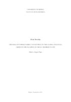 The role of foreign direct investment in the global financial crisis on the example of the EU member states