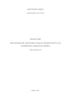 Organiziranje transporta malog poduzetništva na inozemnom i domaćem tržištu