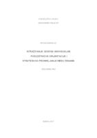 Istraživanje odnosa individualne poduzentičke orijentacije i strateškog promišljanja među ženama