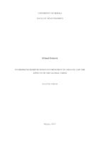 Entrepreneurship business environment in Croatia and the effects of the global crisis