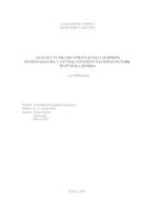prikaz prve stranice dokumenta Analiza funkcije upravljanja ljudskim potencijalima u Javnoj ustanovi Nacionalni park Plitvička jezera