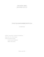 prikaz prve stranice dokumenta Evolucija ekonomskih institucija