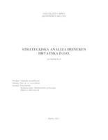 prikaz prve stranice dokumenta Strategijska analiza Heineken Hrvatska d.o.o.