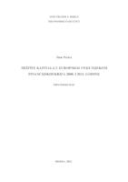 prikaz prve stranice dokumenta Tržište kapitala u Europskoj uniji tijekom financijskih kriza 2008. i 2021. godine