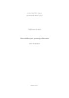 prikaz prve stranice dokumenta Diversifikacijski potencijal Bitcoina