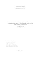 prikaz prve stranice dokumenta Analiza troškova na primjeru poduzeća "Hrvatske autoceste"