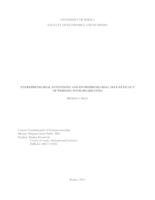 prikaz prve stranice dokumenta Entrepreneurial intentions and entrepreneurial self-efficacy of persons with disabilities