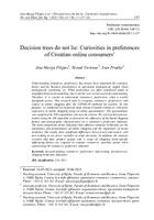prikaz prve stranice dokumenta Decision trees do not lie: Curiosities in preferences of Croatian online consumers