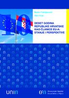 prikaz prve stranice dokumenta Deset godina Republike Hrvatske kao članice EU-a: stanje i perspektive