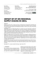 prikaz prve stranice dokumenta Impact of ICT on regional supply chains in CEECs