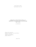 prikaz prve stranice dokumenta Odrednice strukture kapitala u prerađivačkim poduzećima Republike Hrvatske