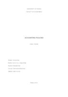 prikaz prve stranice dokumenta Accounting policies