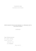 prikaz prve stranice dokumenta Međunarodno poslovanje poduzeća na primjeru drvne industrije Rubinić