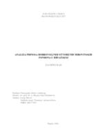 prikaz prve stranice dokumenta Analiza prinosa dobrovoljnih otvorenih mirovinskih fondova u Hrvatskoj