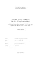 prikaz prve stranice dokumenta Business model oriented production controlling